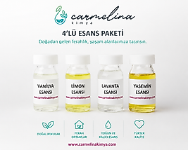 Vanilya-Limon-Lavanta-Yasemin Esansı