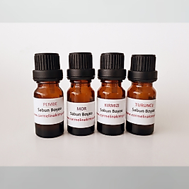 4'lü Sabun Boyası Pembe-mor-kırmızı-turuncu