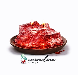 500gr Kırmızı Jel Mum