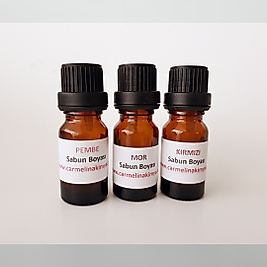 3'lü Sabun Boyası Pembe-mor-kırımızı