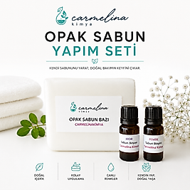 Opak Sabun Bazı Yapim Paketi ( Mor- Pembe)