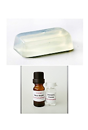 Şeffaf Sabun Bazı 1kg- Pembe Boya Ve Lavanta Esansı- (set-3)