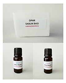 Opak Sabun Bazı Yapim Paketi- Mavi- Pembe Sabun boyası