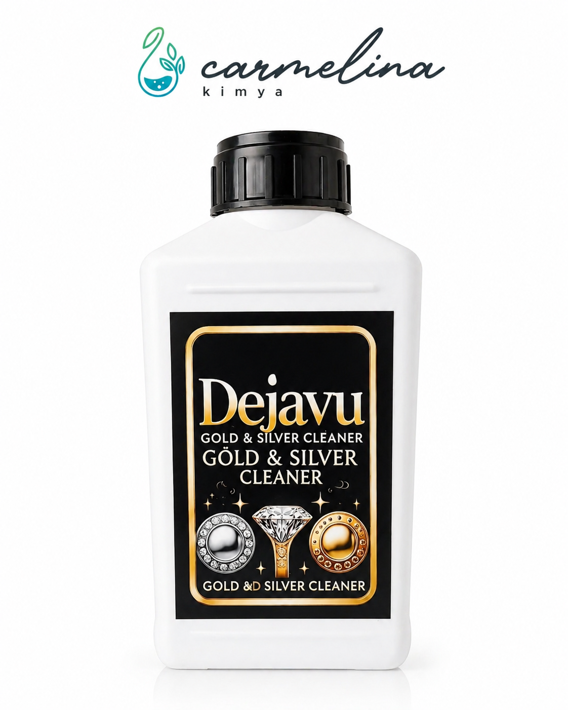 1lt Altın Gümüş Parlatma Temizleme Sıvısı Dejavu
