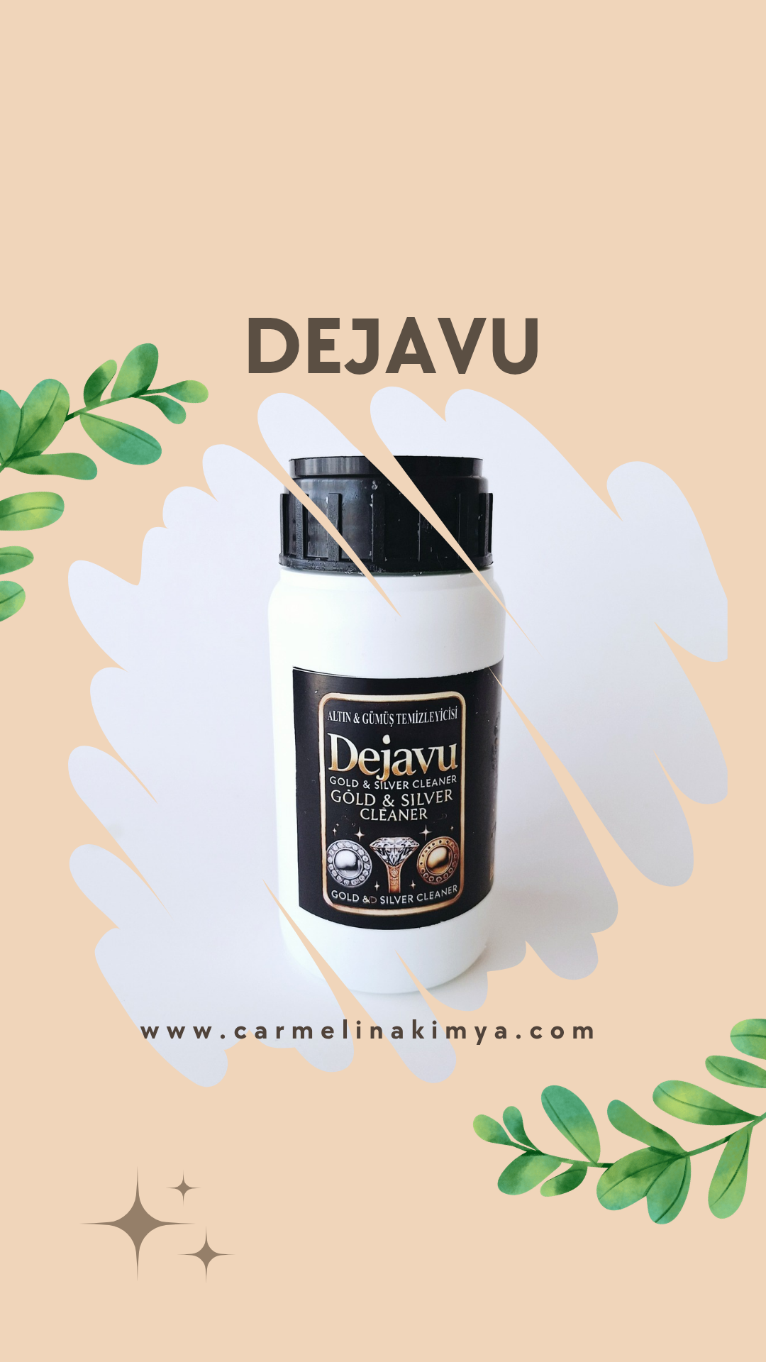 Altın Gümüş Temizleme Sıvısı (dejavu) 100ML