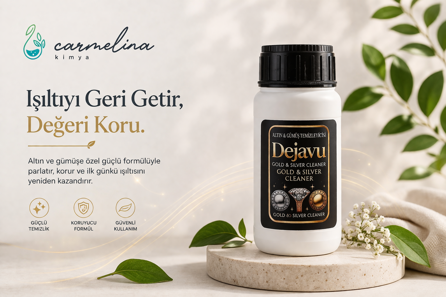 Dejavu- Altın Gümüş Temizleme Sıvısı 500ml
