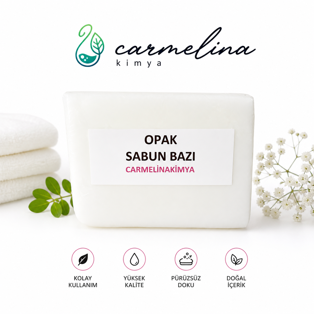 Opak Sabun Bazı 1kg