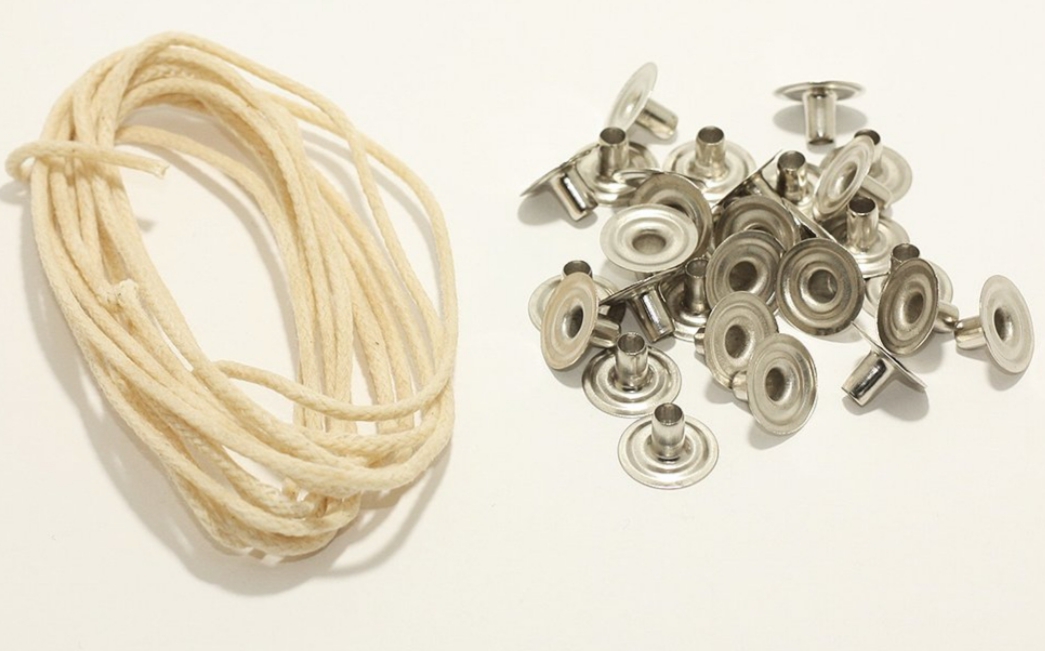 Mum Fitili 10mt Ve Çıt Çıt 100 Adet Bir Arada (mum Yapım Malzemeleri)