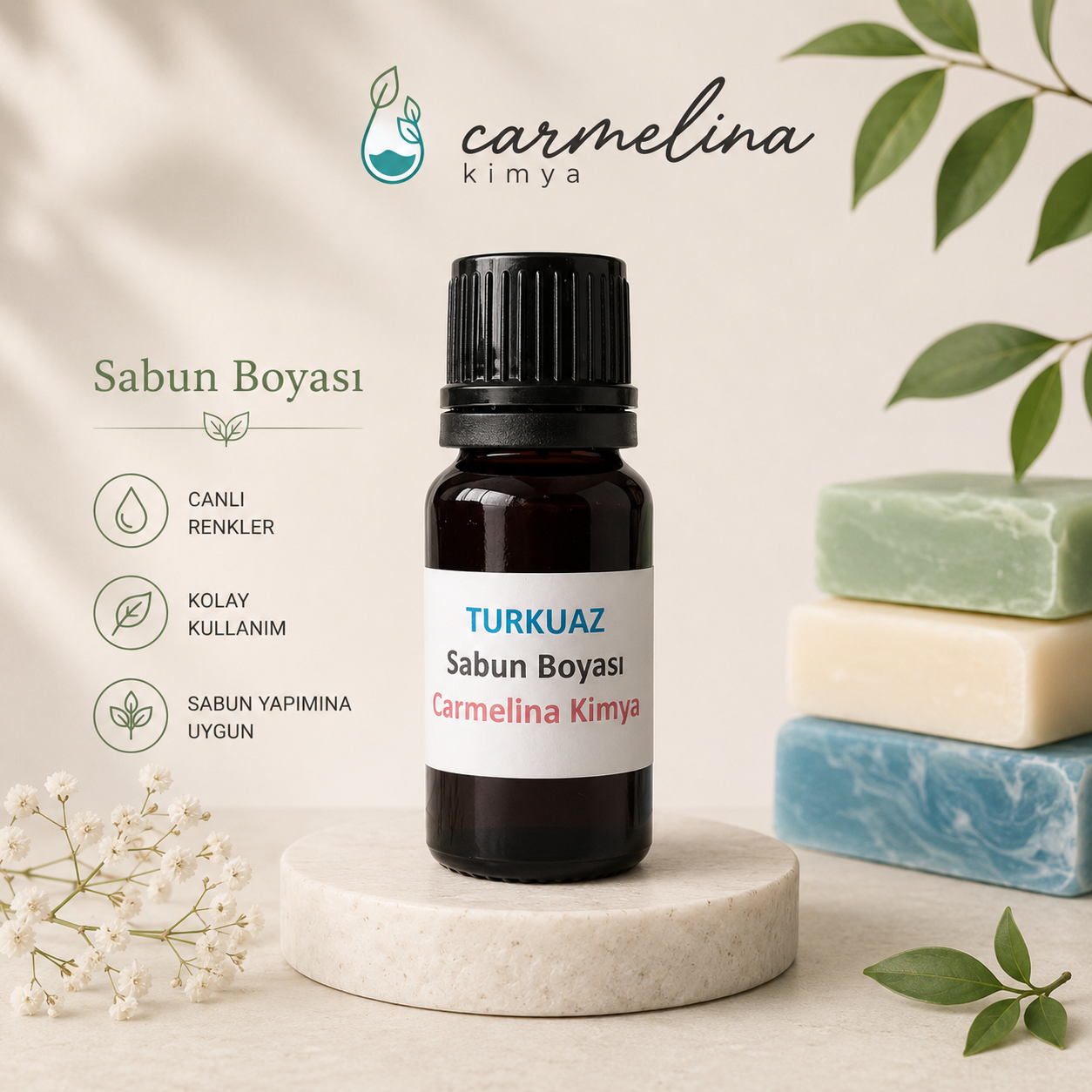 Turkuaz Sabun Boyası