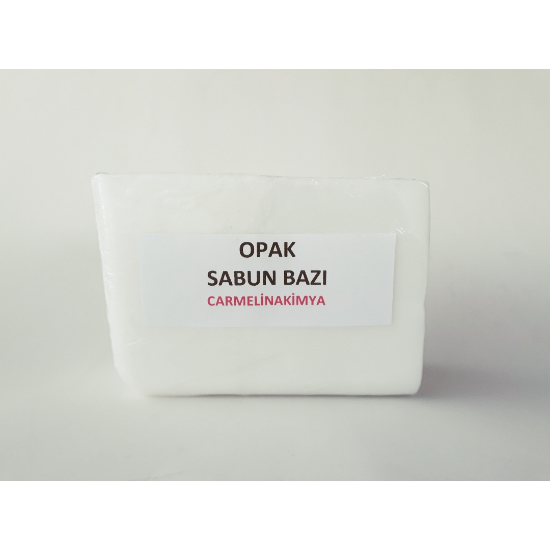 1kg Opak Sabun  Bazı- Pembe boya ve lavanta Esansı